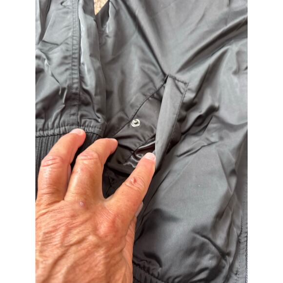 MEMBERS ONLY Classic, Iconic Full zip Jacket/coat; Mens XS, Black 80's inspired - Picture 13 of 16